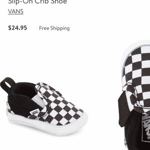 Never worn Baby Vans checked 4.0